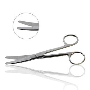 Scissors, dissection, blunt or blunt, curved