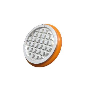 Specimen chuck, waffle, for QS and microm cryostats, 30 mm, orange