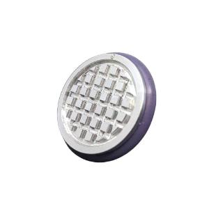 Specimen chuck, waffle, for QS and microm cryostats, 30 mm, purple