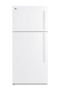 CTR18WLHD Full-sized refrigerator-freezer with LHD door swing