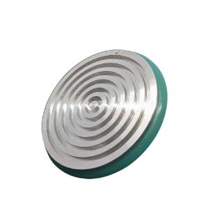 Specimen chuck, circular, for QS and microm cryostats, 40 mm, green