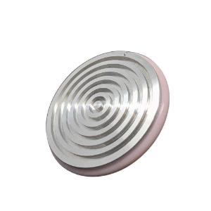 Specimen chuck, circular, for QS and microm cryostats, 40 mm, pink