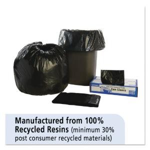 Stout® Total Recycled Content Trash Bags