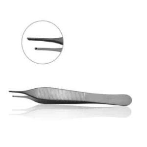 Forceps, adson dressing, toothed, 1×2, 4.75"
