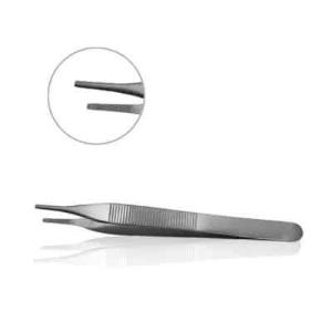 Forceps, adson dressing, 4.75"