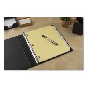 Avery worksaver big tab dividers, clear tabs, five-tab, letter, buff