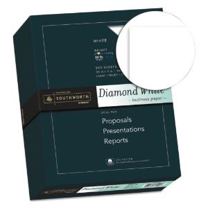 Southworth® 25% Cotton Diamond White® Business Paper