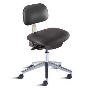BioFit bridgeport series ISO 3 cleanroom chair, low seat height range