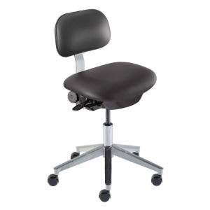 BioFit bridgeport series ISO 3 cleanroom chair, medium seat height range