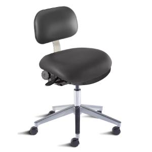 BioFit eton series ISO 3 cleanroom chair, low seat height range