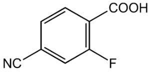4-Cyano-2-fluorobenzoic acid 98%