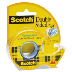 Scotch® 667 Double-Sided Removable Office Tape in Dispenser, Essendant LLC MS