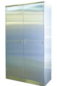 Stainless Steel Storage Cabinets, Swinging Solid Doors, Bandy