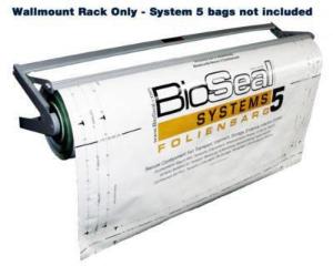 Bioseal wall mount rack