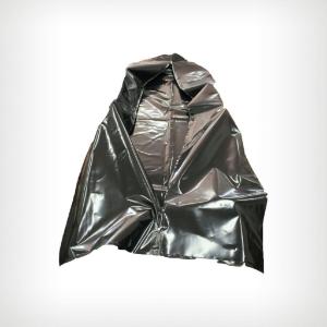 Body bag, poly, standard duty, center zipper, no handles - be176