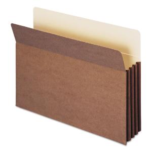 Smead® Redrope Tuff® Pocket Drop Front File Pockets with Tyvek® Lined Gussets