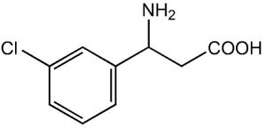 3-Amino-3-(3-chlorophenyl)propionic acid 98%
