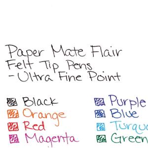 Paper Mate® Ultra Fine Flair® Felt Tip Marker Pen