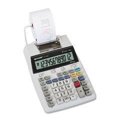 Sharp® EL1750V LCD Two-Color Printing Calculator