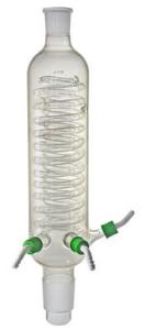 Condensers, Double Coils, B Assembly, for Rotary Evaporators, Plastic Coated, Chemglass