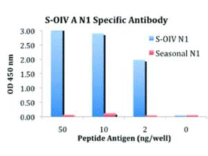 Swine H1N1 neuraminidase antibody 100 μg