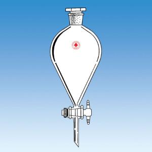 Separatory Funnel, European Style, with PTFE Stopcock and Polyethylene Stopper, Ace Glass Incorporated