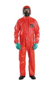 Microchem® by AlphaTec™ 68-CFR Flame Retardant Coveralls with Serged and Taped Seams, Ansell