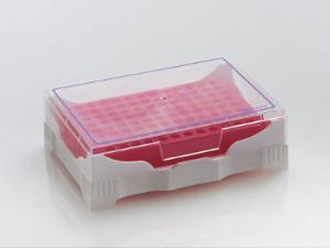 Freeze cooling block with lid