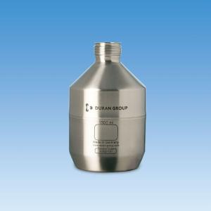 DURAN® Laboratory Bottles, 316 Stainless Steel, GL Thread, Ace Glass 