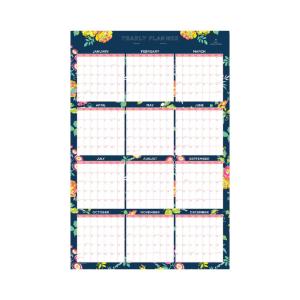 Calendar Wall, Day Designer Laminated, 2021