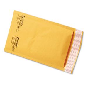 Sealed air jiffylite self-seal mailer, side seam, golden brown, 250/carton