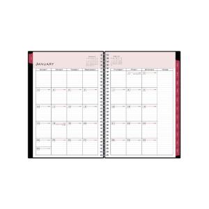 Planner, Monthly, Classic Red