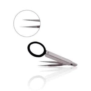 Forceps, w or  magnifier