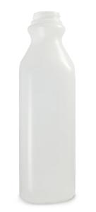 Square HDPE bottle
