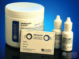 AlbiQuick™ Candida Albicans Differentiation, Five Minute Test, Hardy Diagnostics