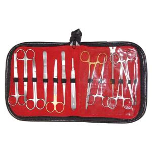 Dissecting kit, student, 13 pc