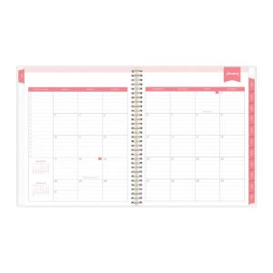 Planner, Day Designer Daily/Monthly, Navy/White, 2021