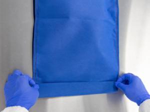 Self-sealing heavy duty SMS autoclave bags