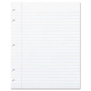 Pacon ecology filler paper, 150 sheets