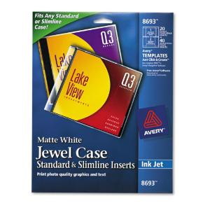 Jewel Case Inserts, Essendant