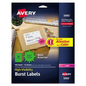 High Visibility Labels, Avery