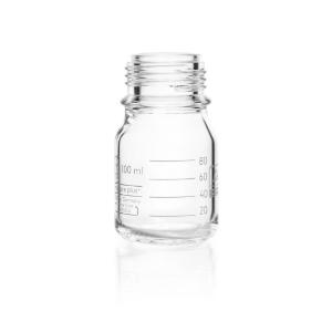 DURAN® Pressure Plus+ bottle, GL 45, 100 ml, plastic safety coated