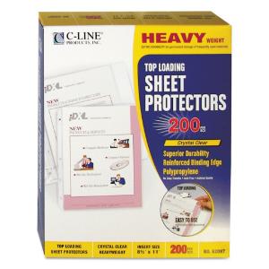 C-Line® Polypropylene Sheet Protector, Essendant