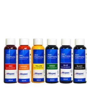 Mopec harmony tissue marking dye kit, set of 6, 2 oz