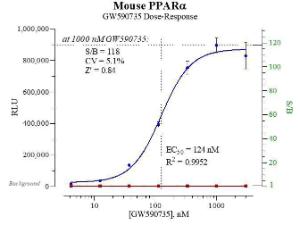 Mouse PPARa reporter assay system