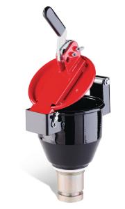 Burpless® One-Hand-Sealable Steel Drum Funnel, PIG®
