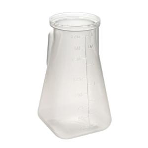 Urine specimen bottle with snap cap