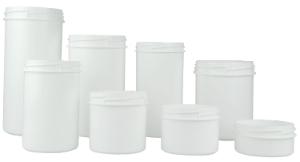 CurTec Packo Container, White PP, Qorpak®