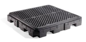 Heavy-Duty Poly Spill Containment Pallet, PIG®