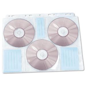 Innovera® CD/DVD Three Ring Binder Pages